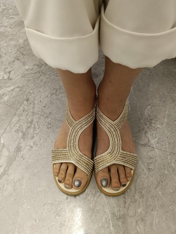 サンダルでお出かけ🦶